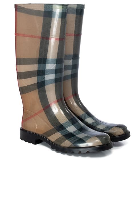 резиновые сапоги burberry